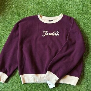 Girls Jordan Crew Neck Fashion Sweater
